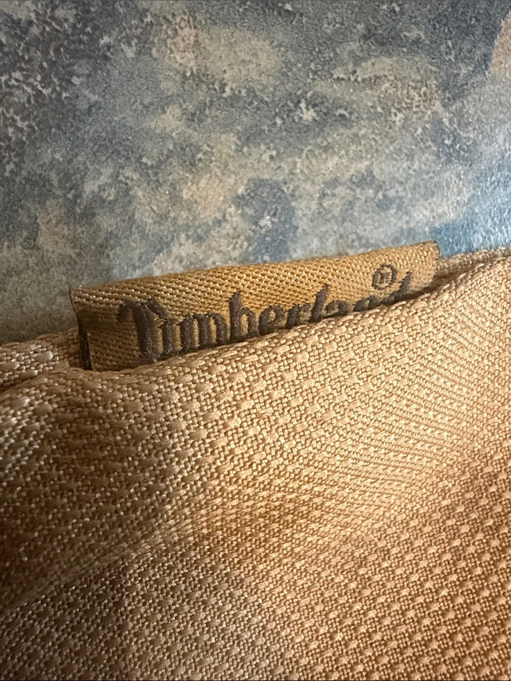 Timberland Brown Drawstring Logo Backpack Sack